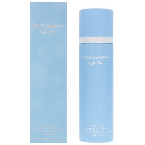 deodorant dolce gabbana|light blue deodorant spray.